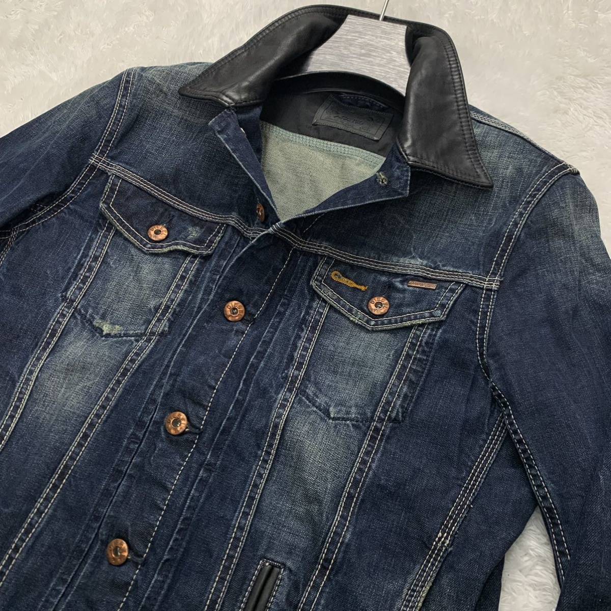 ディーゼル 『別格の存在感』 DIESEL デニム ジャケット Gジャン L 