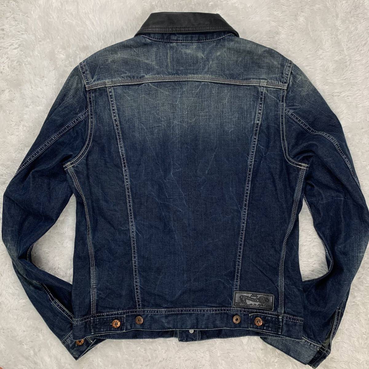 ディーゼル 『別格の存在感』 DIESEL デニム ジャケット Gジャン L 