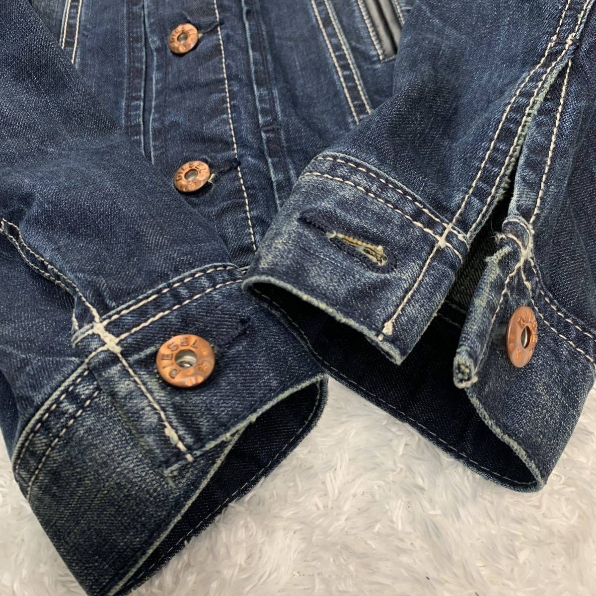 ディーゼル 『別格の存在感』 DIESEL デニム ジャケット Gジャン L