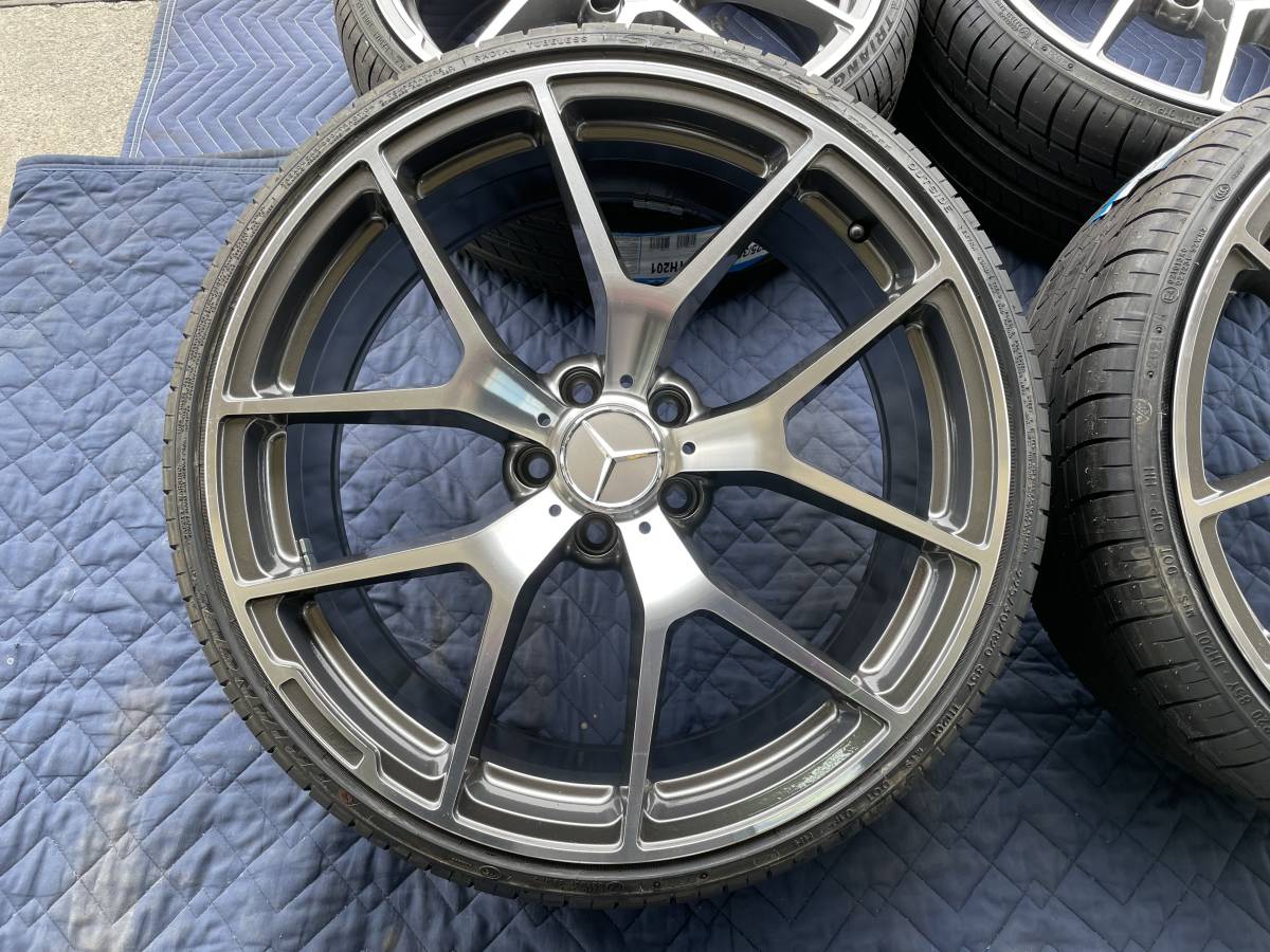 即納可　新品 格安 限定1台 ２０インチタイヤホイール4本　メスセデスベンツ Aクラス Bクラス Cクラス CLA W176 W245 W246 W204 C117
