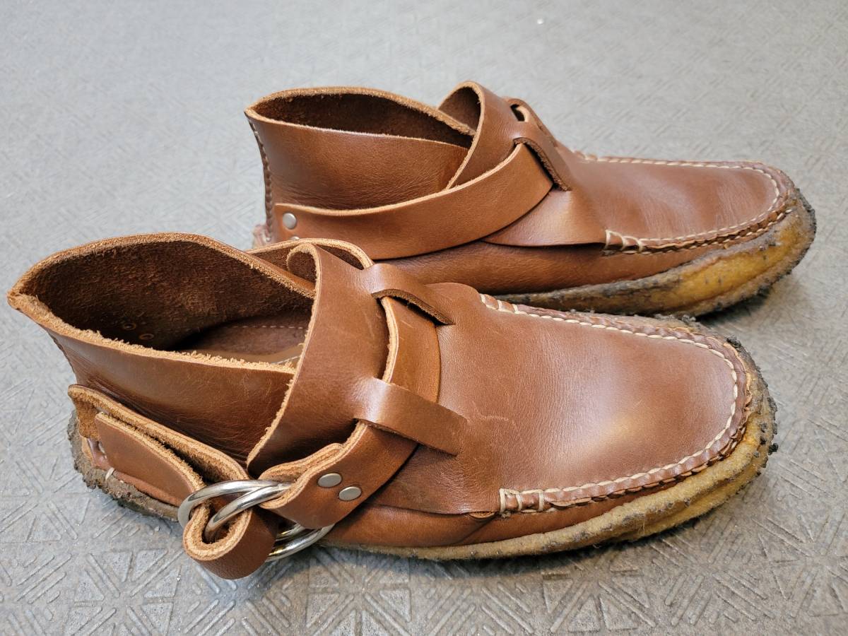 YUKETEN Ring ⁄ ユケテンCenter Moccasin “Black Suede”本当に 