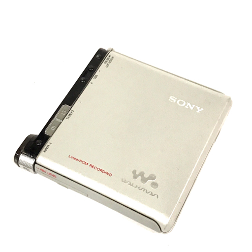 Sony MZ-RH1 ポータブルMDプレーヤー 通電確認済み 1円 SONY MZ-RH1 Hi-MD ウォークマン ポータブルMDプレーヤー 通電確認