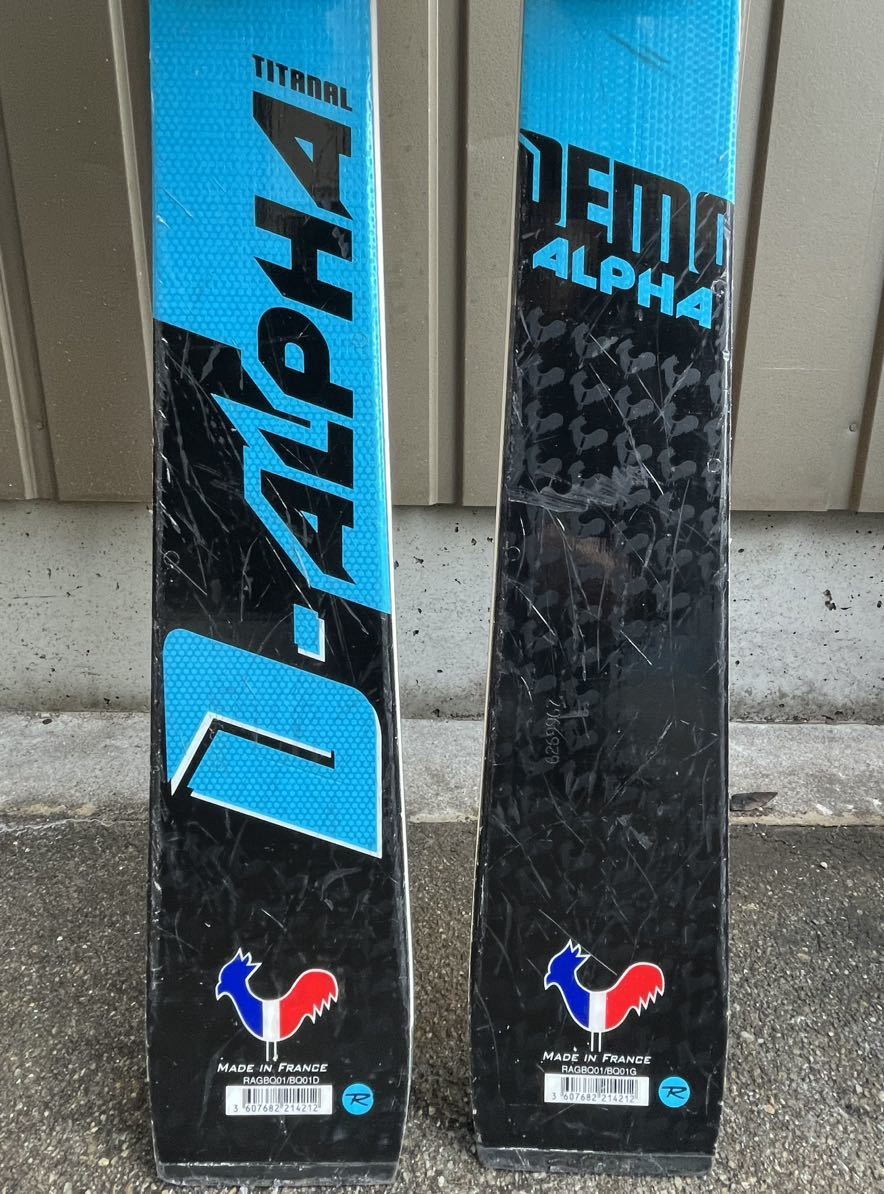 ロシニョール(ROSSIGNOL) DEMO(デモ) ALPHA 167cm スキー板 LOOK