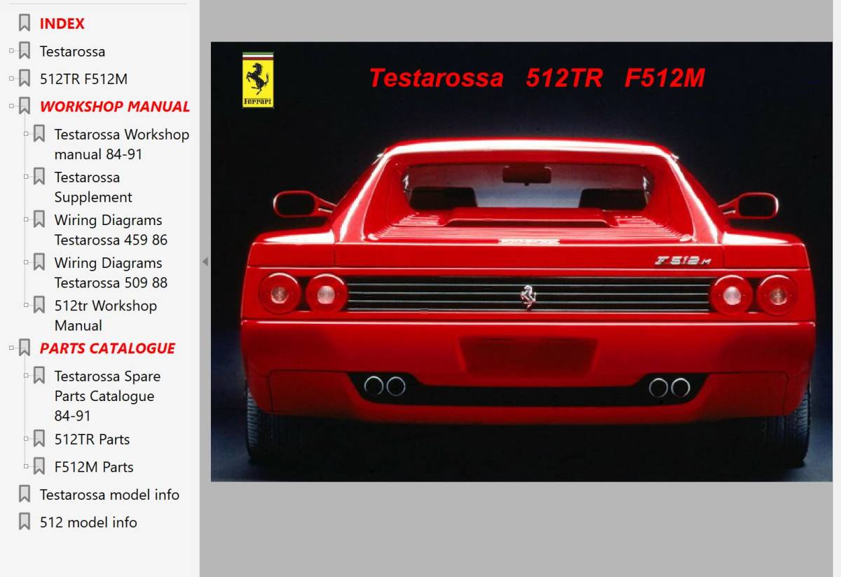 フェラーリ 2026年最新Yahoo!オークション Ferrari 512TR -512tr 