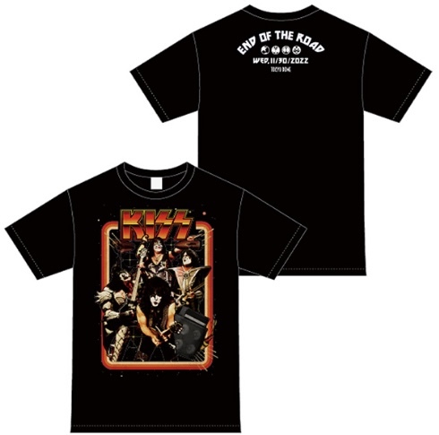 Mサイズ KISS END OF THE ROAD 2022 東京ドーム Tシャツ ジャパン