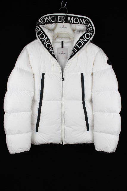 22AW モンクレール MONCLER ロゴ フード ダウンジャケット モンクラー