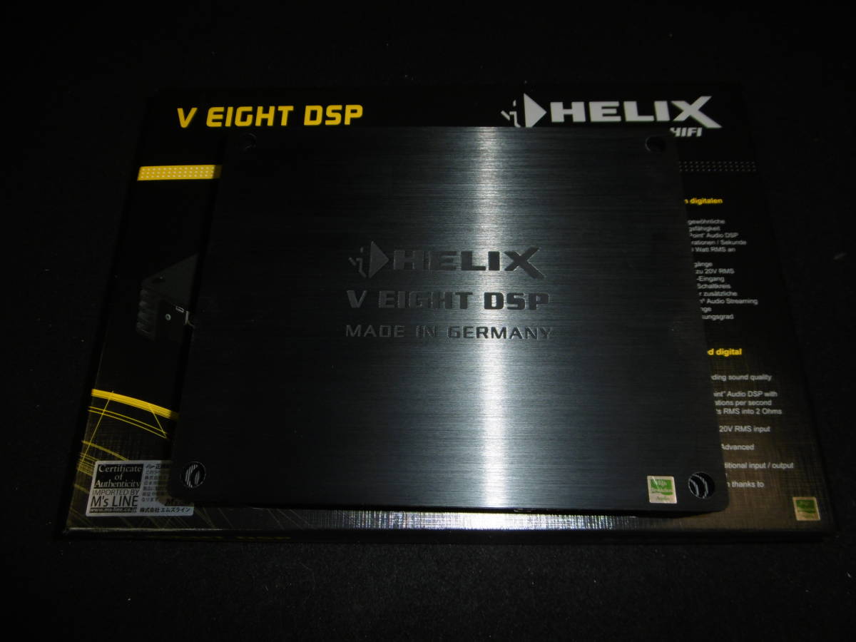 HELIX V-EIGHT DSP プロセッサーアンプ 10ch内蔵8chパワーアンプ 