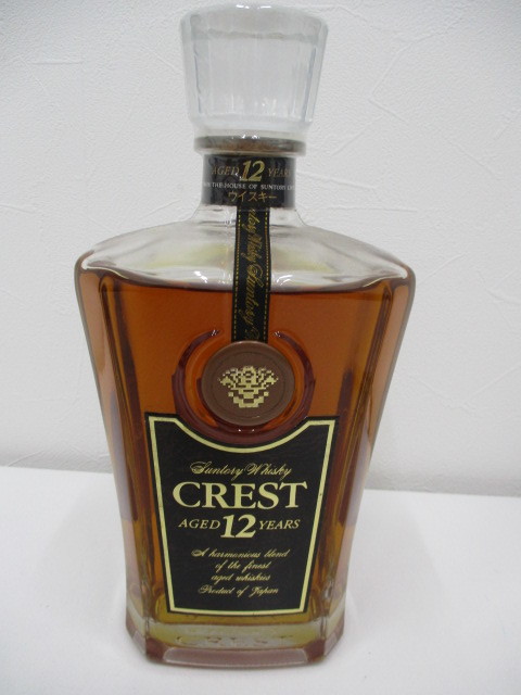 SUNTORY サントリー クレスト 12年 ウイスキー 700ml 43％
