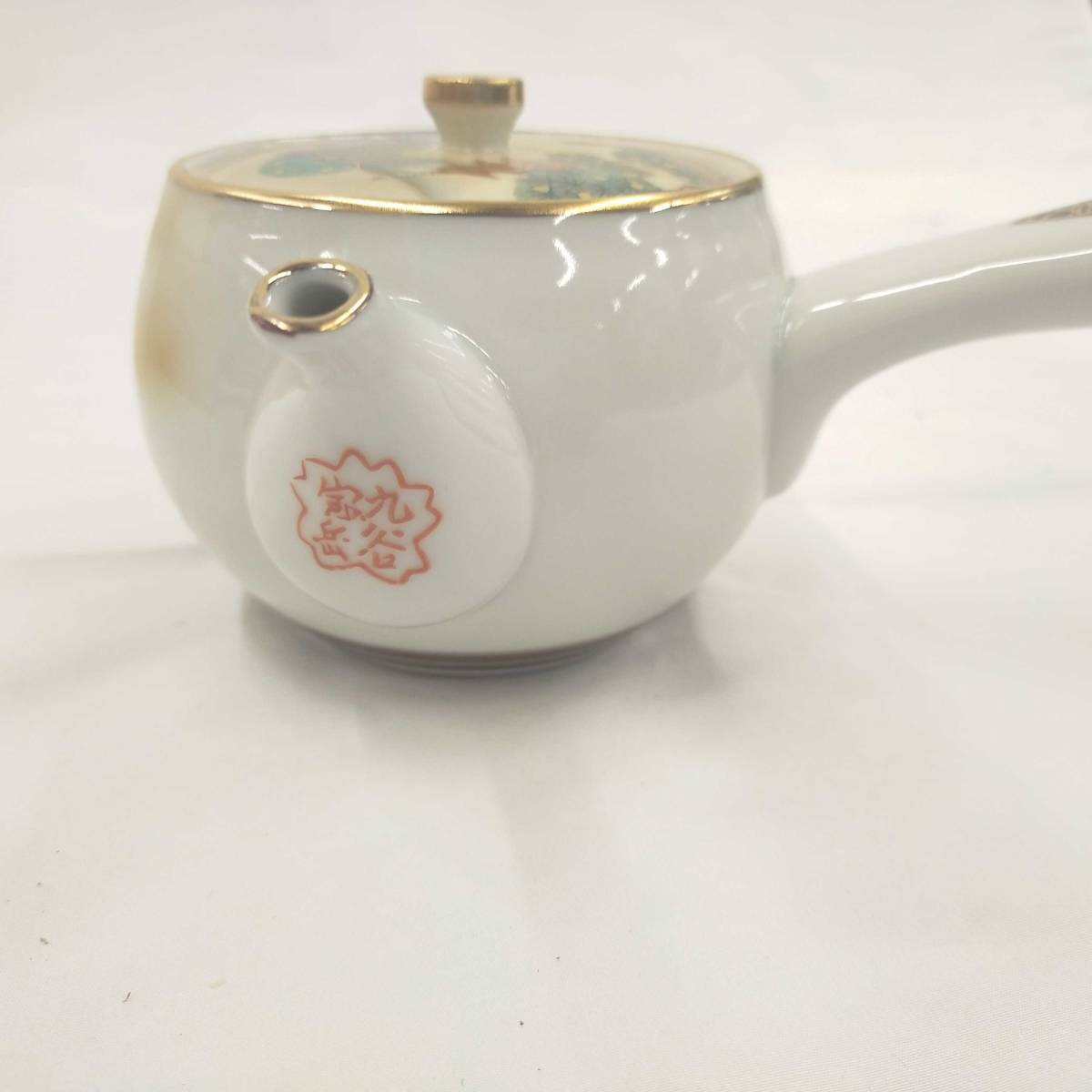 大人気，品質保証 ☆極美品☆ 九谷焼 煎茶道具 茶器 急須 湯冷まし 湯呑 共