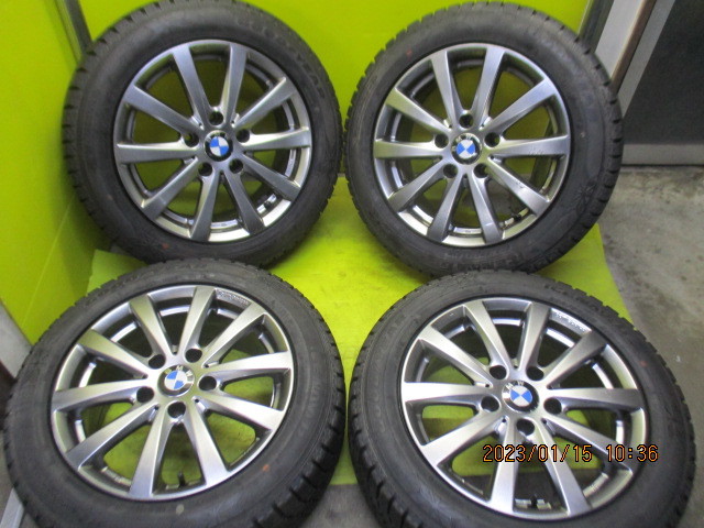 セール，定番人気 205/55R16 BSスタッドレス BMW E90 3シリーズ向け スパルコBMWキャップ付き BMW E46 E85 E87 E90 E91 Z4 等に他 ４本セット(スタッドレスタイヤ)｜売買されたオークション情報、yahooの商品情報をアーカイ 5穴