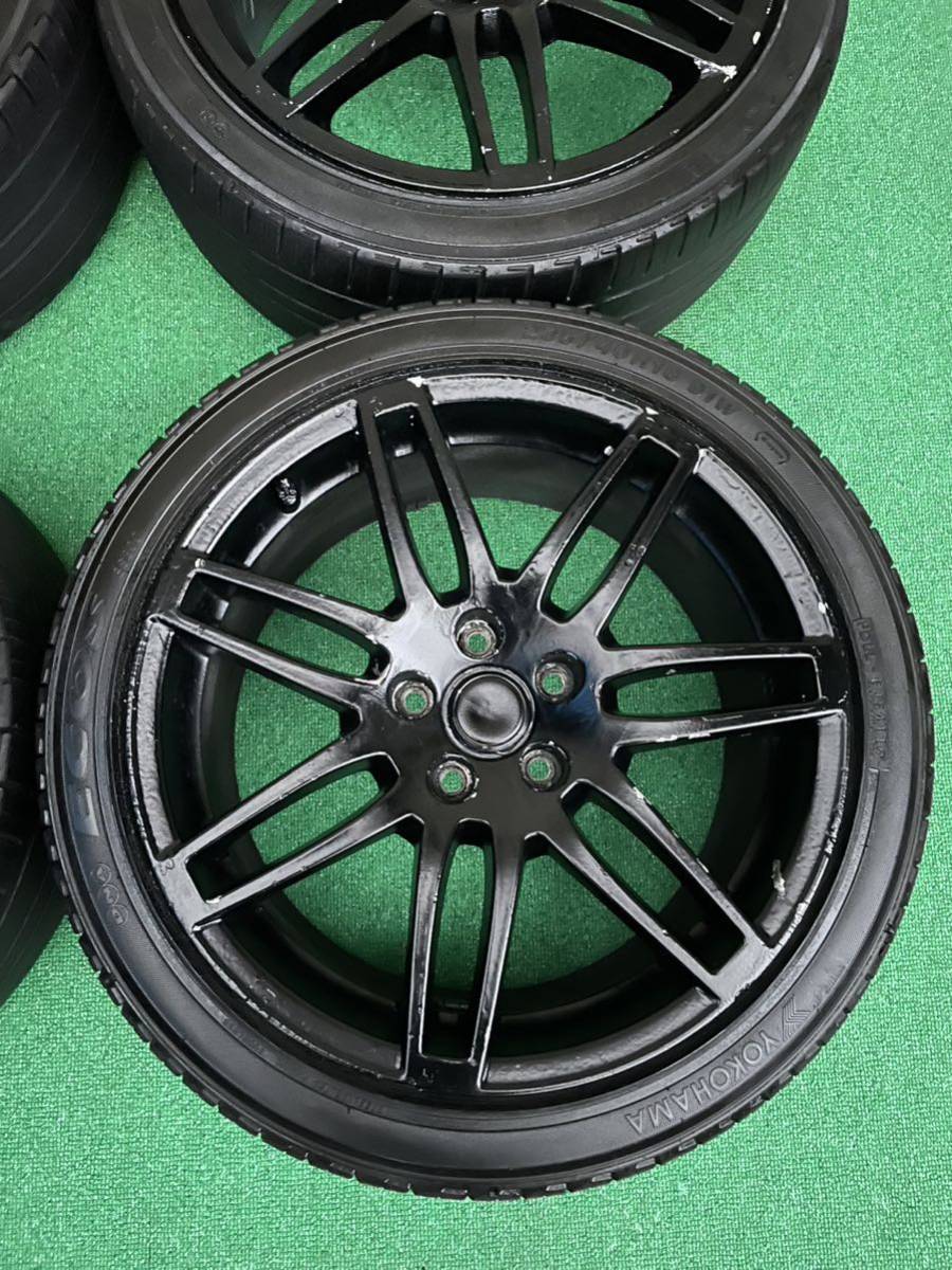アウディ A4 8E 純正 18インチ アルミホイールとタイヤ4本中古美品 アウディ A4 8E 純正 18インチ アルミホイールとタイヤ4本中古美品