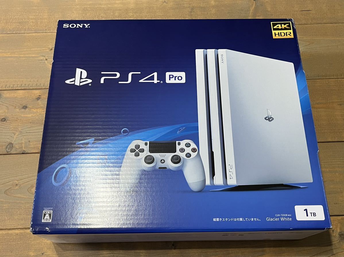 驚きの破格値，限定SALE SONY PS4 Pro 1TB CUH-7200B B02 Glacier White ホワイト PlayStation 4 Pro(PS4本体)｜売買されたオークション情報、yahooの商品情報をアーカイブ公開 - オークファン PS4本体