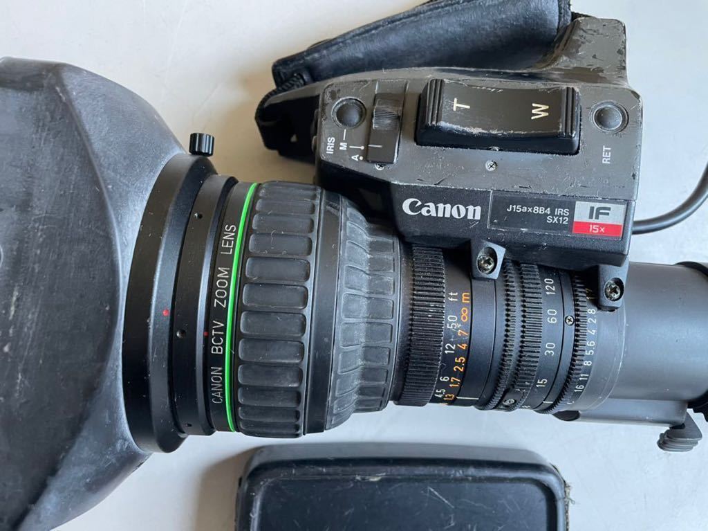 ②CANON J15a x 8B4 IRS SX12 CANON BCTV ZOOM LENS 放送用 プロ 