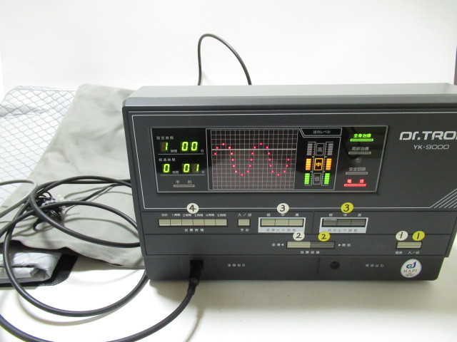 [jan1 BY2303] Dr.TRON ドクタートロン YK-9000 電位治療器 家庭用 高圧電位治療器 電子治療器
