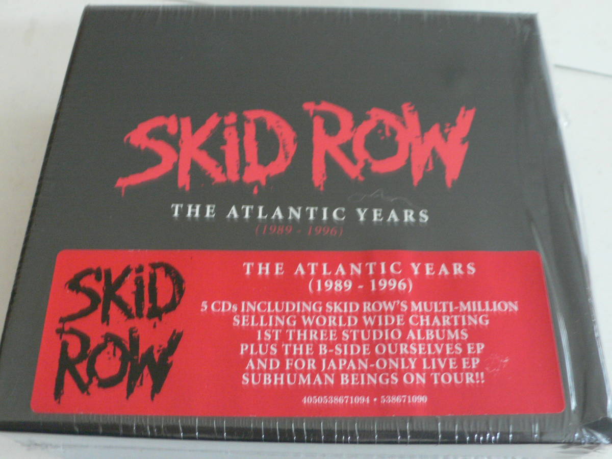 輸入盤 SKID ROW/THE ATLANTIC YEARS 1989-1996 /スキッド ロウ/5CD