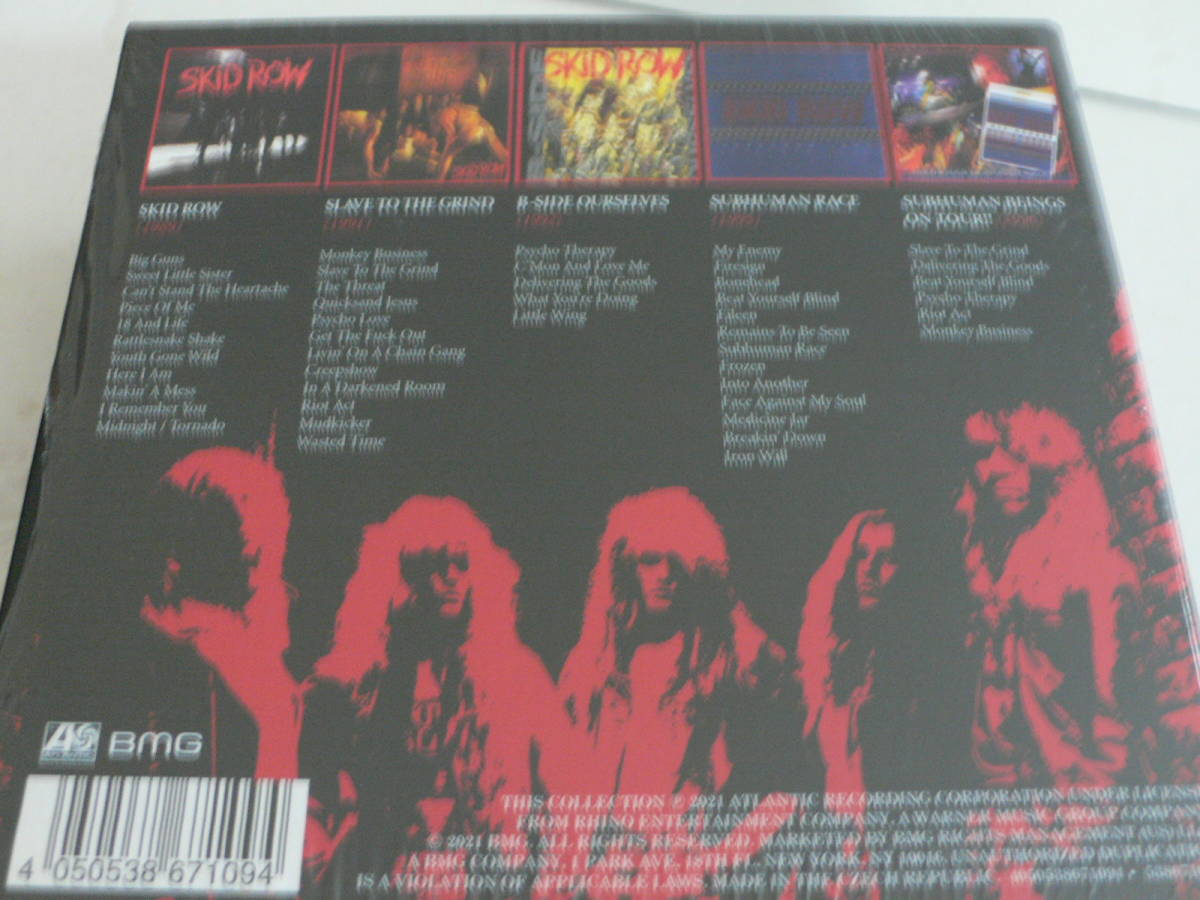 輸入盤 SKID ROW/THE ATLANTIC YEARS 1989-1996 /スキッド ロウ/5CD