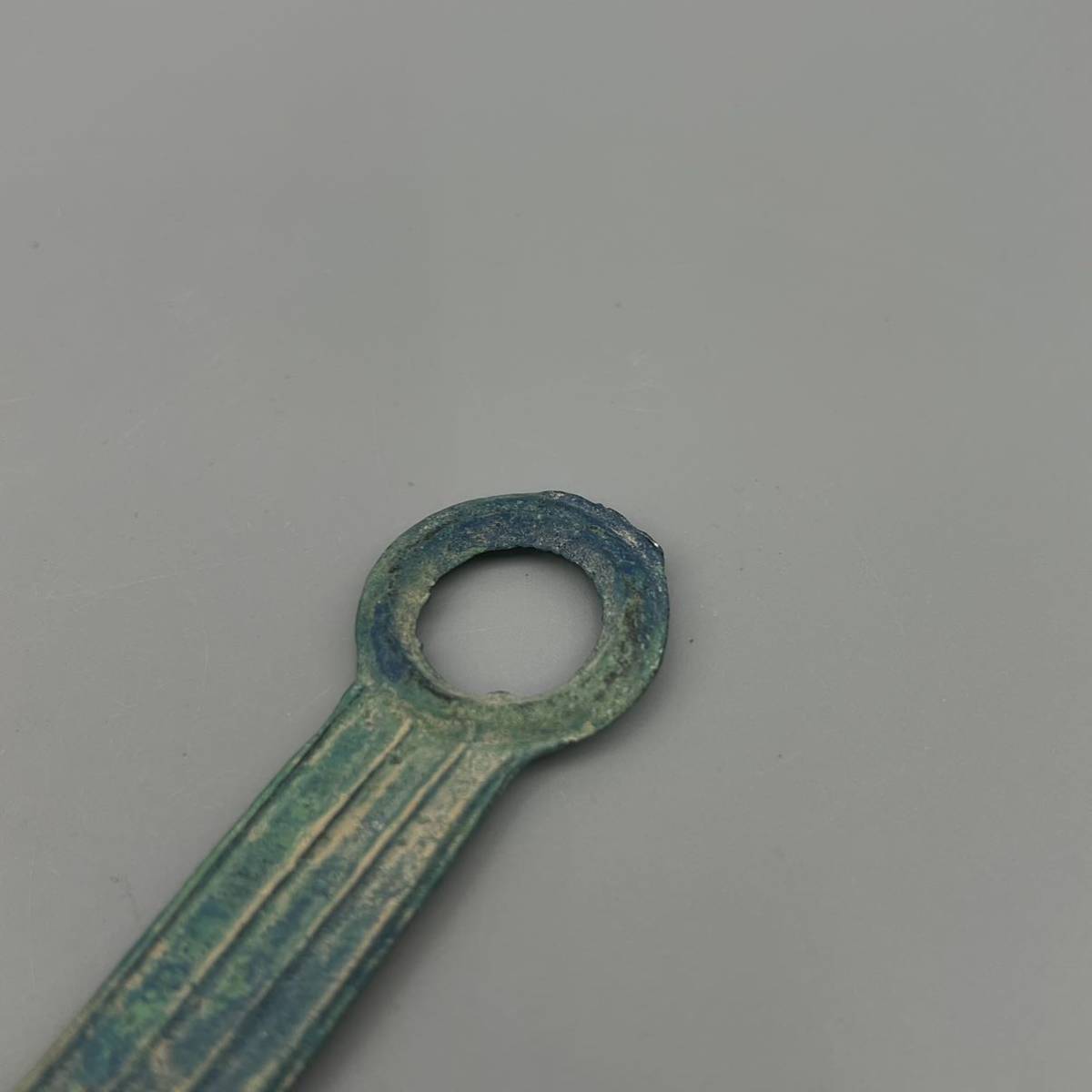 古銭 春秋戦国 齊刀幣 古銭幣 銅銭 刀幣 時代物 量目約17.5cm 約55 