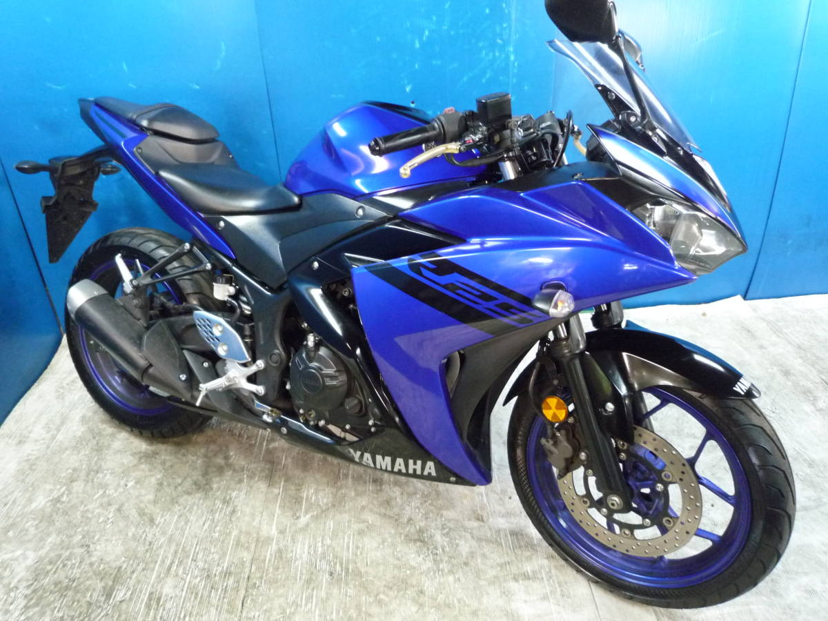 YAMAHA YZF-R25 青 半額配送キャンペーン 期間限定車体価格 自賠責保険加入で乗れます 諸経費０円 始動確認済み 激安 横浜 都筑 P-Yard