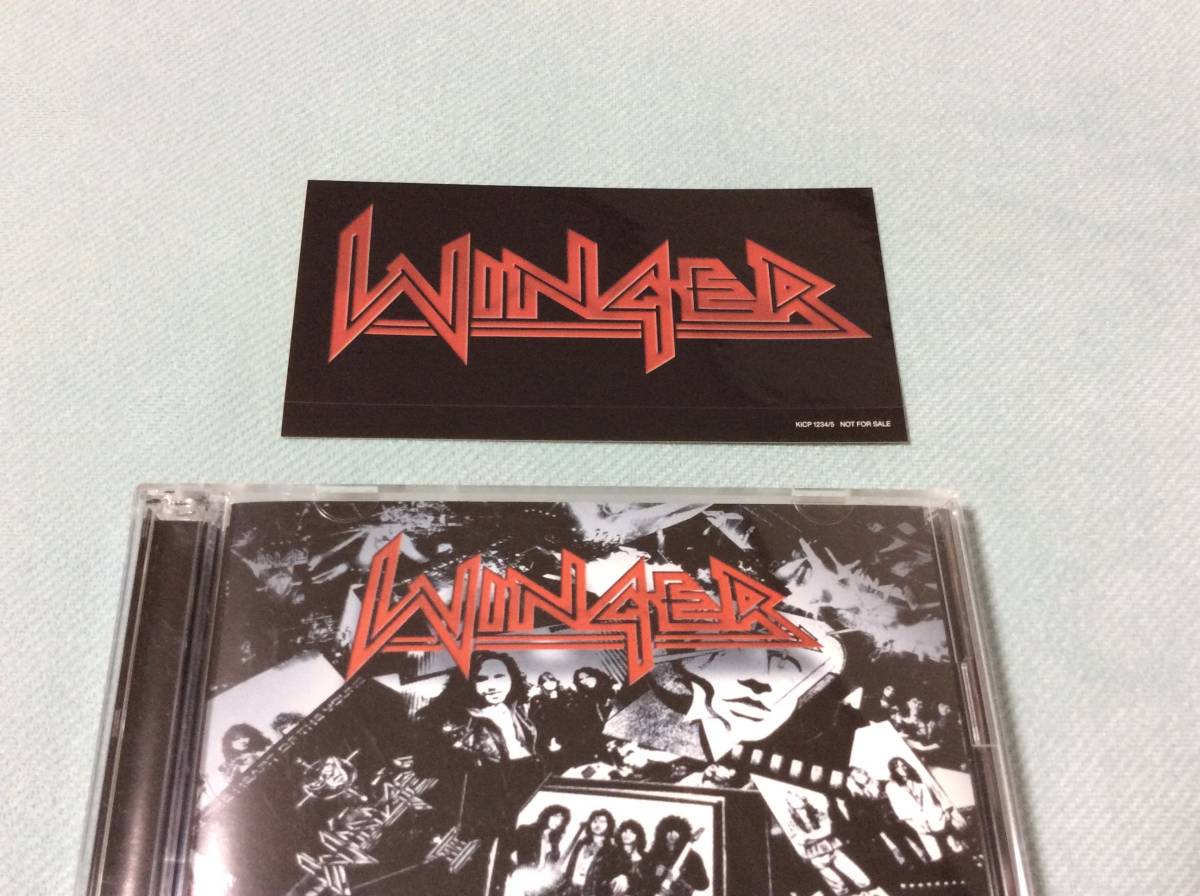 WINGER「Demo Anthology」国内盤帯付き KICP-1234/5 2枚組 初期デモ
