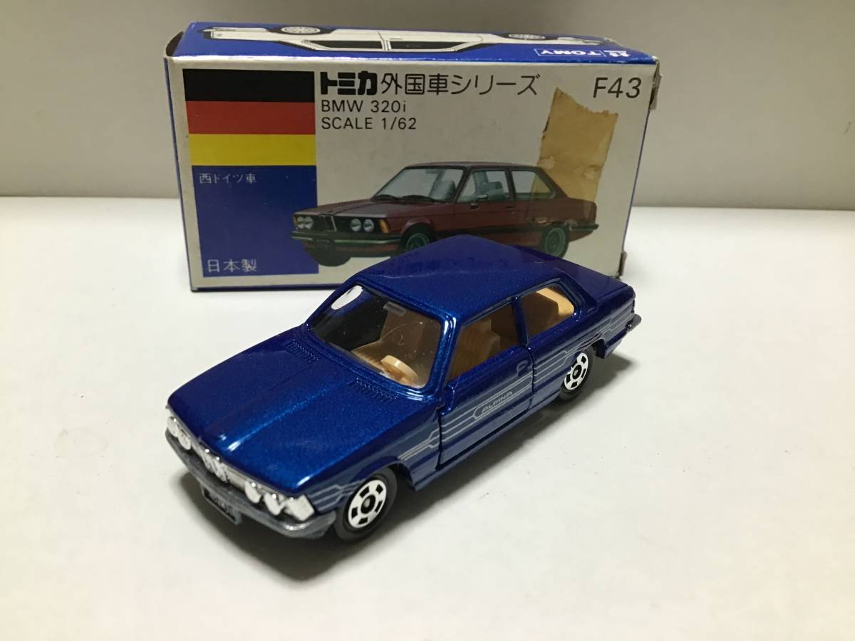 BMW 青箱 トミカ 320i 日本製 F43 外国車シリーズ 一般輸出 美品 320i