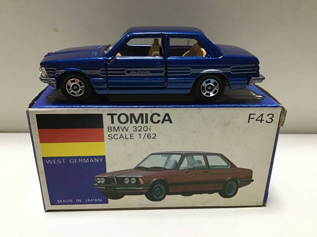 BMW 青箱 トミカ 320i 日本製 F43 外国車シリーズ 一般輸出 美品 320i
