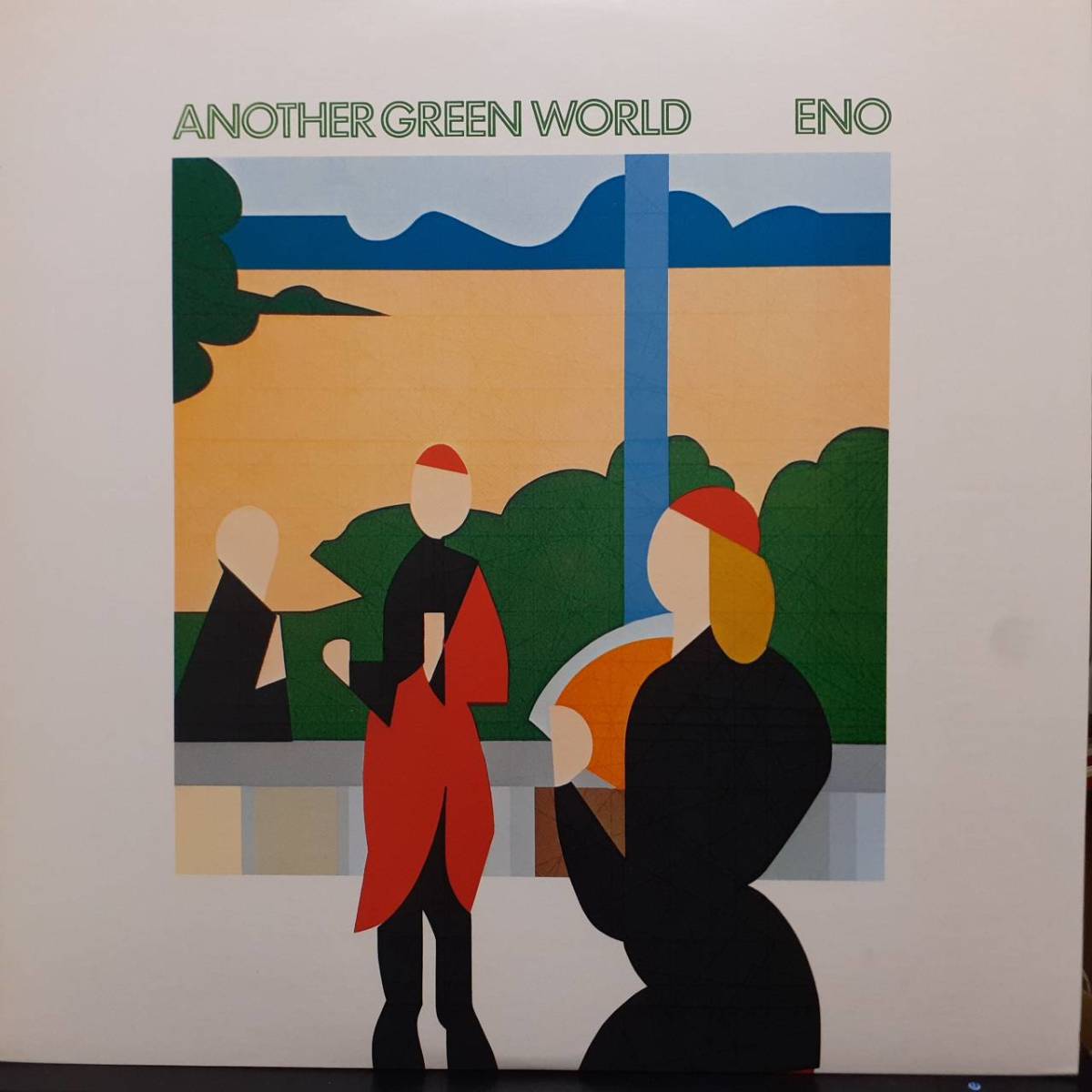美品 日本盤LP！Brian Eno /Another Green World 1978年 Polydor MPF1153 ブライアン・イーノRobert Fripp King Crimson John Cale Ambient