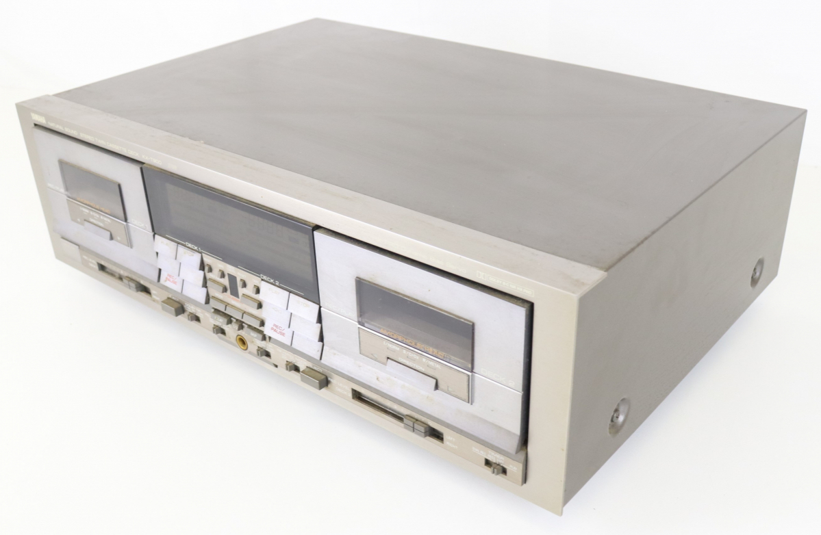 通電OK】YAMAHA KX-T900 ヤマハ Wカセットデッキ 音響機器 オーディオ