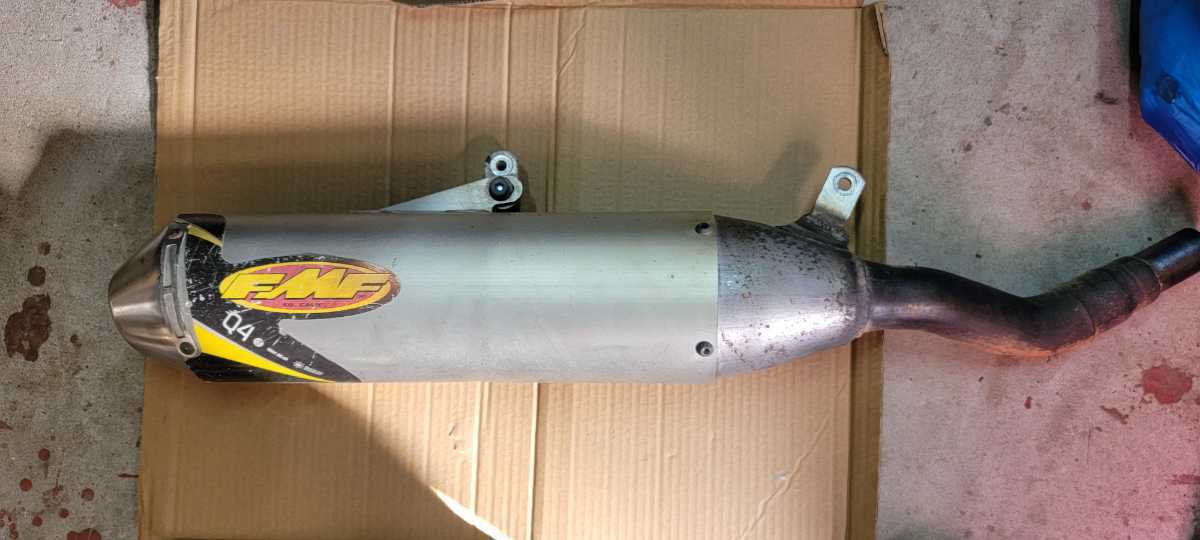 FMFパワーコア4 KLX-250 KLX250 FMF製 02025 FMF PowerCore 4 HEX Slip-On