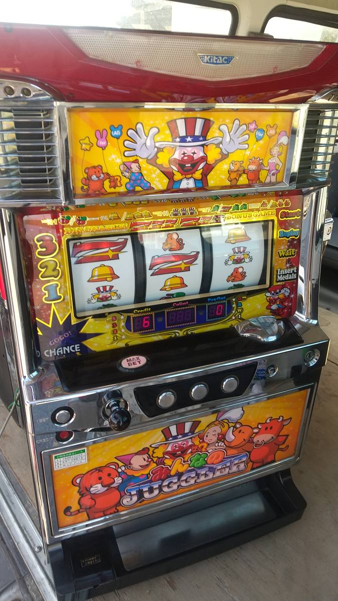 パチスロ 実機 北電子 みんなのジャグラー スロット