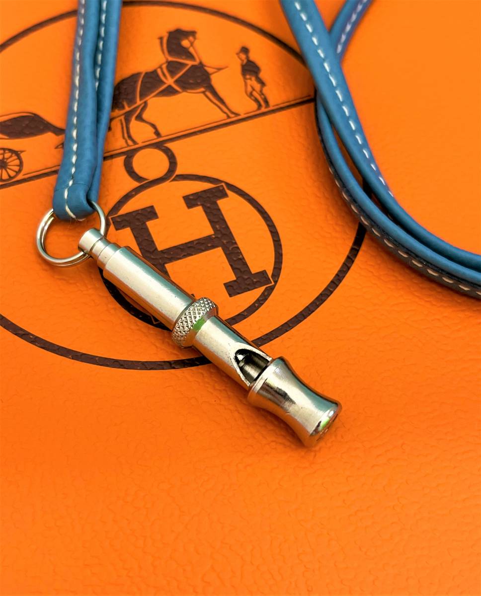 8703】極上品 HERMES エルメス シフレホイッスル/超音波ホイッスル 