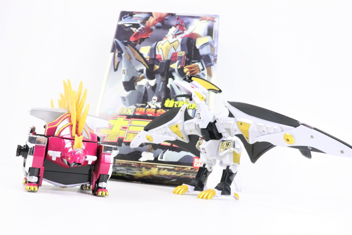 BANDAI バンダイ DX爆竜合体 キラーオー 爆竜戦隊アバレンジャー アバレキラー ステゴスライドン トップゲイラー 玩具 おもちゃ 006JIJF21