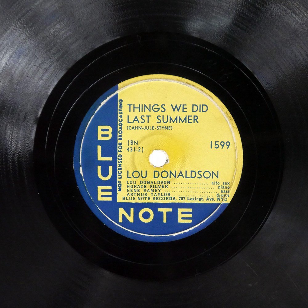 【一部同梱不可】 〇 LOU DONALDSON/THINGS WE DID LAST SUMMER / LOU'S BLUES/BLUE NOTE 1599