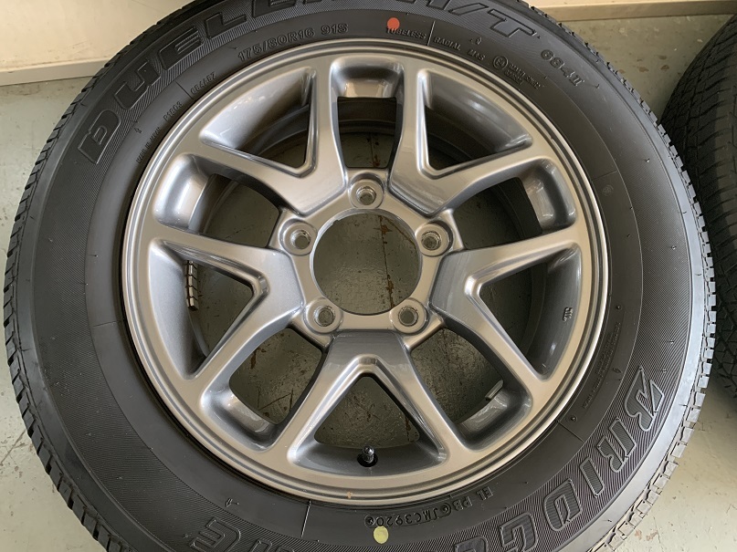 ジムニー JB64純正☆175/80R16 ブリヂストン スズキ純正品 安心の