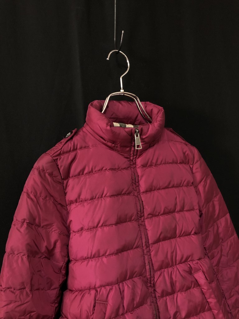 ◇BURBERRY CHILDREN バーバリー ダウンジャケット キッズ8Y ノバ