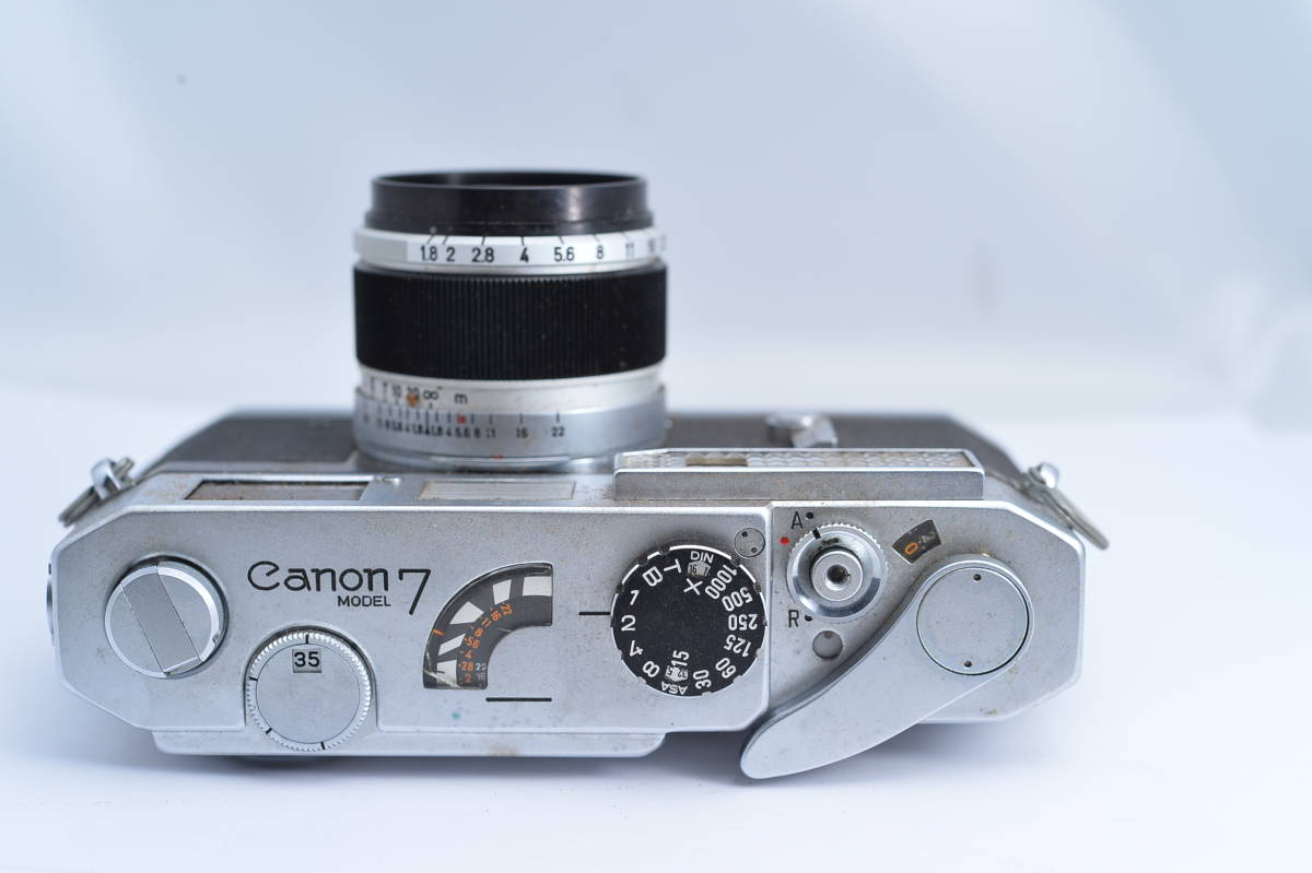 ■ Canon キャノン MODEL7 レンジファインダー 50mm 1:1.4 中古 現状品 220902Y5224 0 キャノン レンジファインダー 1：1.4 水５ M84FB