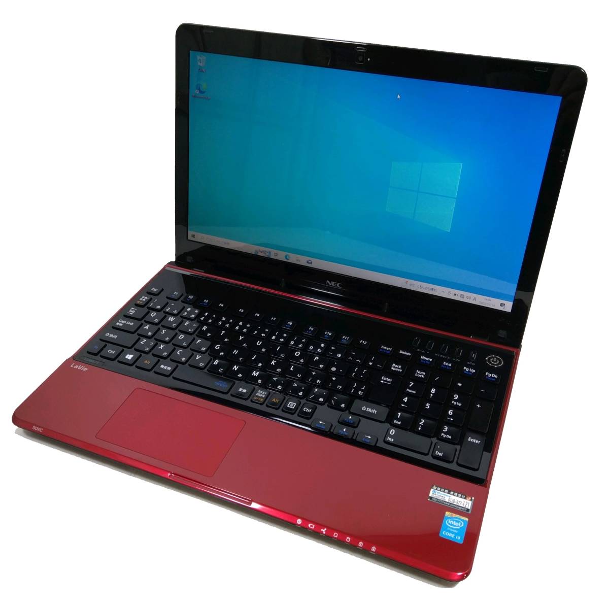 Windowsノート本体 NEC Lavie LS350AS1TR Core i3 NEC LaVie i3 LS350⁄NS 2013年10月発表モデル [ルミナスレッド