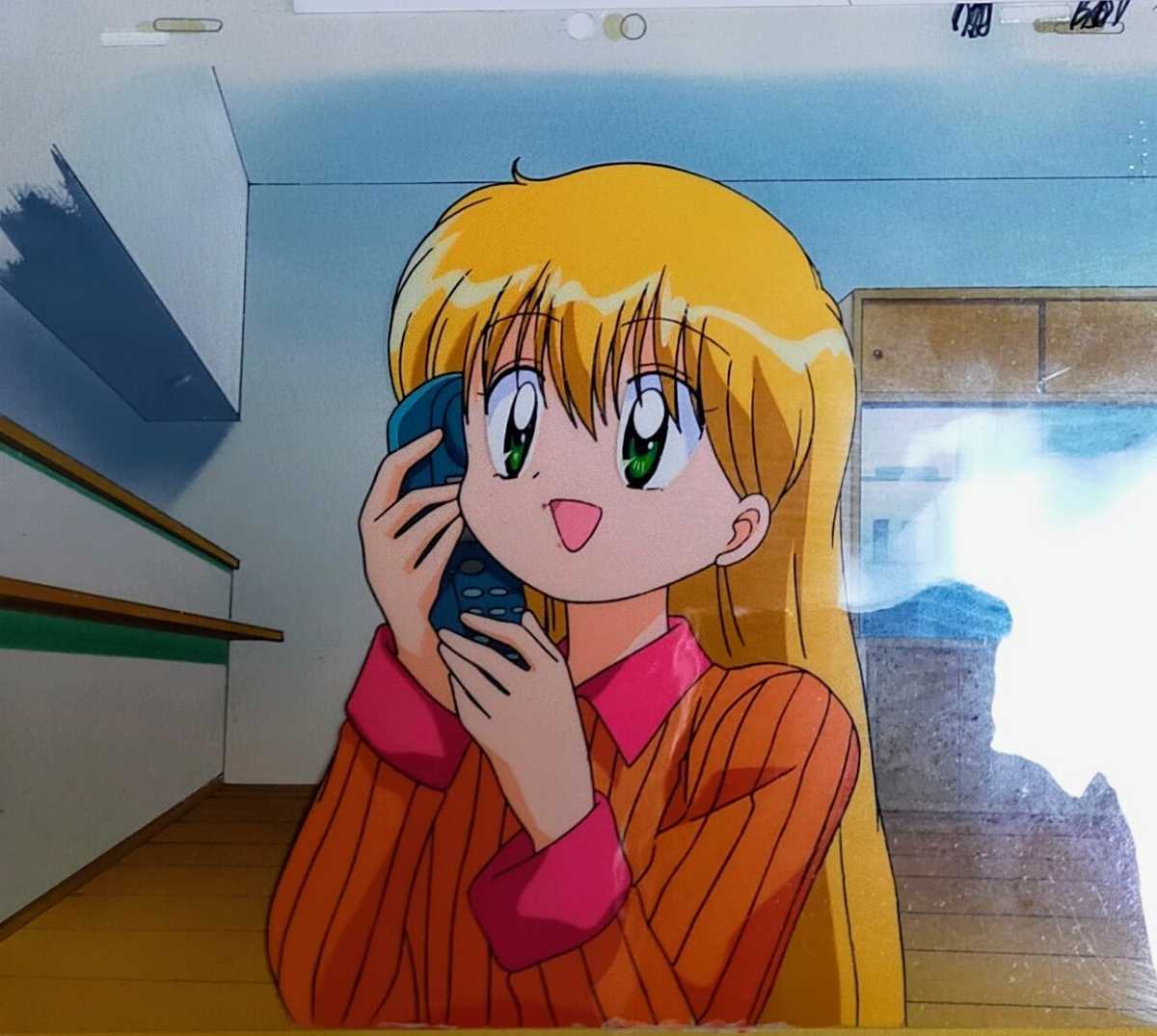 だぁ！だぁ！だぁ！(セル画,一部の動画原画ナンバー)電話する光月未夢 