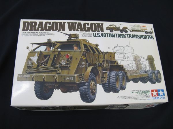 赤字超特価，セール タミヤ 1/35 アメリカ 40トン戦車運搬車 ドラゴンワゴン(その他)｜売買されたオークション情報、yahooの商品情報をアーカイブ公開 - オークファン その他