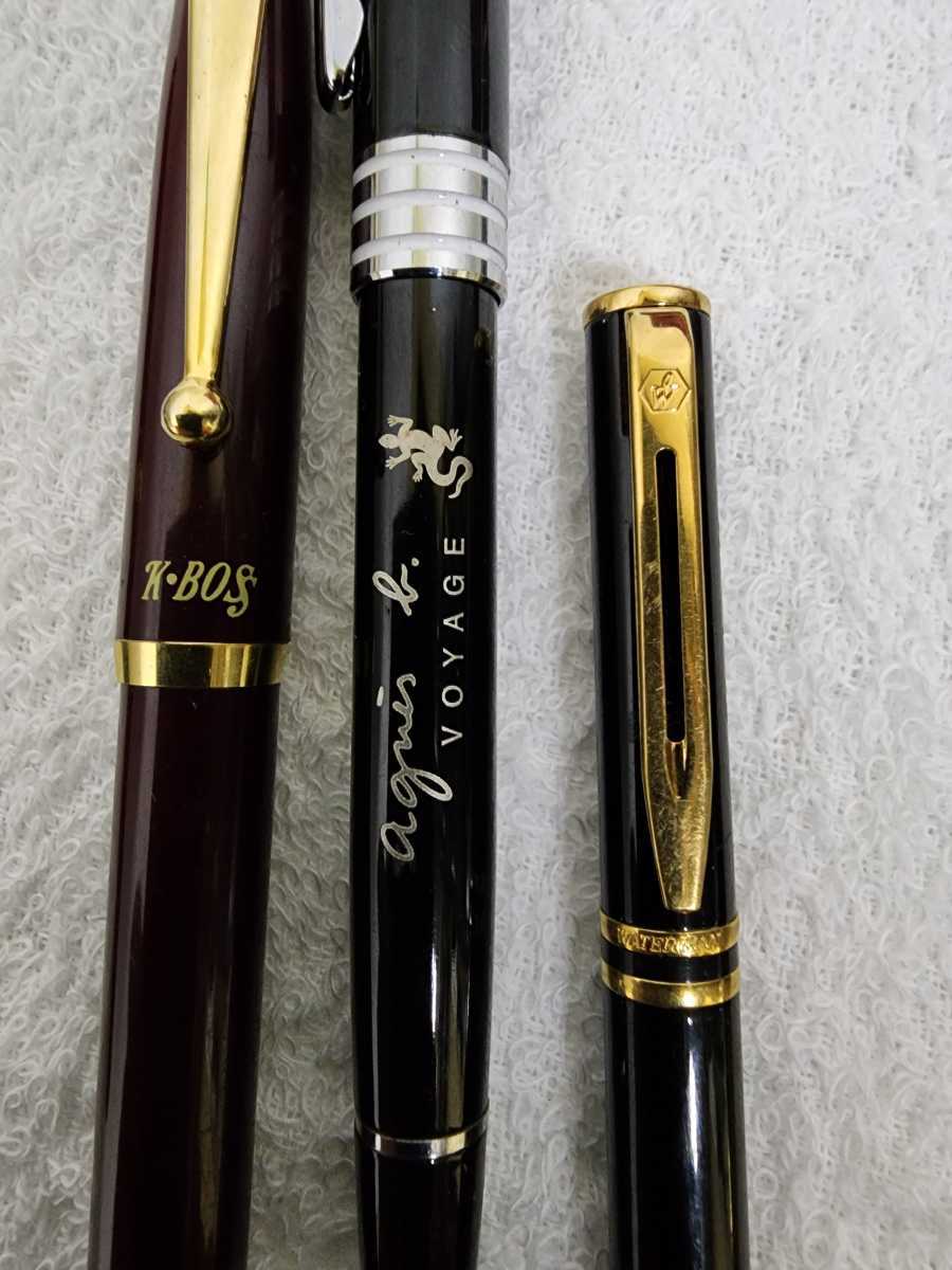 万年筆 プラチナ PLATINUM WATERMAN 18K ペン先 他 18K中字 万年毛筆