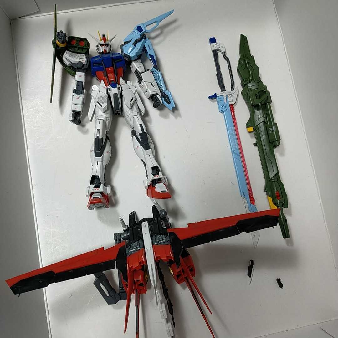 A1599 ■MG 1/100 ■ストライクガンダムVer.RM ランチャーストライカー/ソードストライカー＊ガンダム ガンプラ　ジャンク＊説明文必読