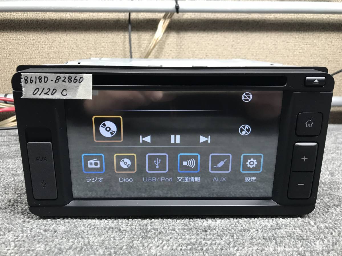 86180-B2860 ダイハツ 新車外し ダイハツ純正 ディスプレイオーディオ 