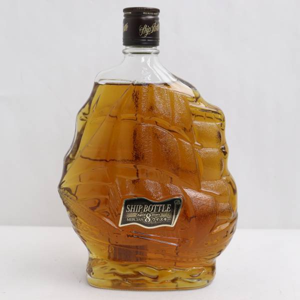 SHIP BOTTLE 8年メルシャン　新品・未開封品　古酒 8年 メルシャン 700ml 古酒 同梱OK商品SHIP 8年ウイスキー MERCIAN