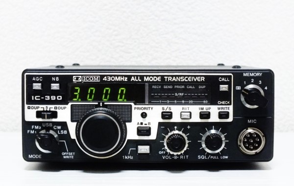 ICOM　IC-390　430MHz　オールモード　無線機