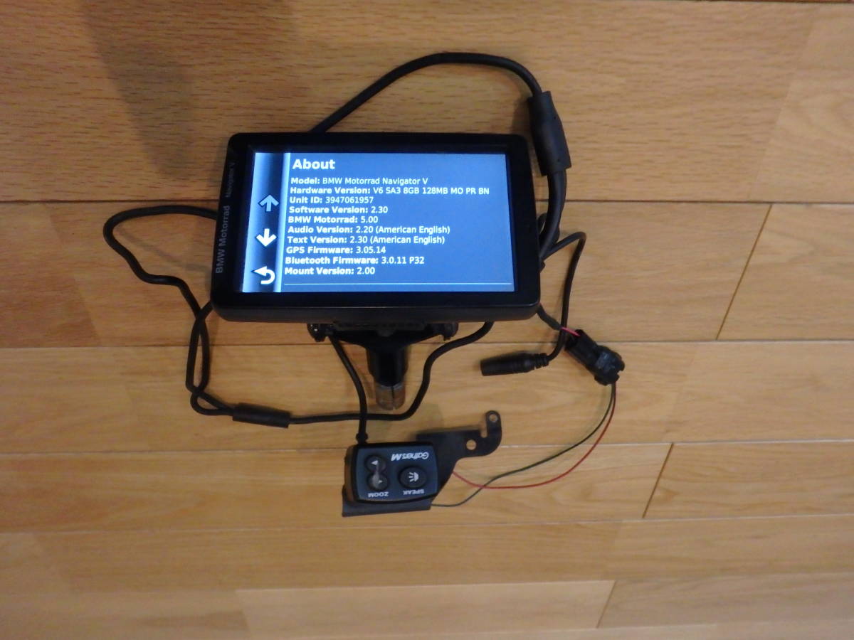 BMW Motorrad NAVIGATOR V / ナビゲーター5 / 純正バイクナビ 中古 