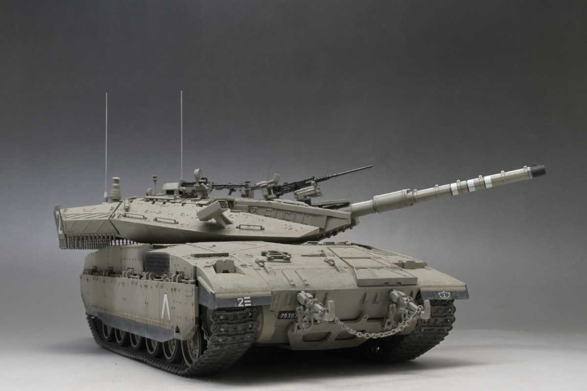 □1/35 イスラエル国防軍 メルカバ Mk 2 完成品 完成品 メルカバ