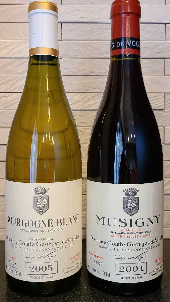 ヴォギュエ ブルゴーニュ ブラン⭐︎2011⭐︎ 750ml ☆コント