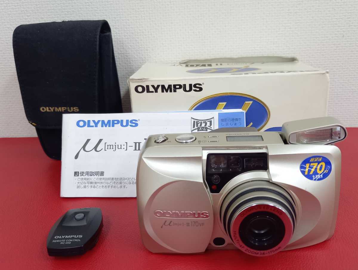 Olympus 0 Mju II Zoom VF 35mm 38-170mm with ED - ii mju autofocus