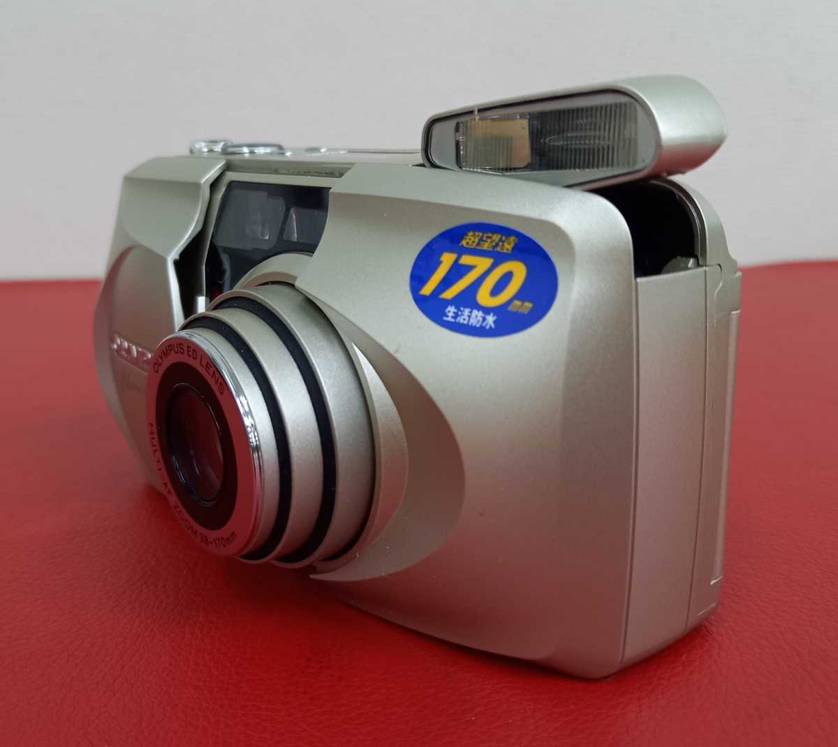 Olympus 0 Mju II Zoom VF 35mm 38-170mm with ED - ii mju autofocus 