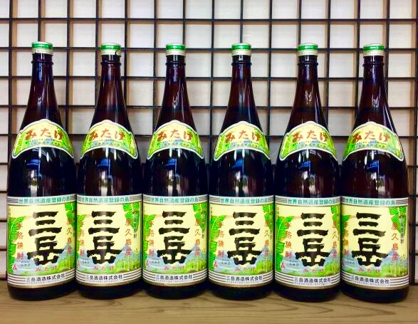 即決【 本格焼酎 《 三岳 》 ： 鹿児島 芋焼酎 1800ml × ６本 】新品美品