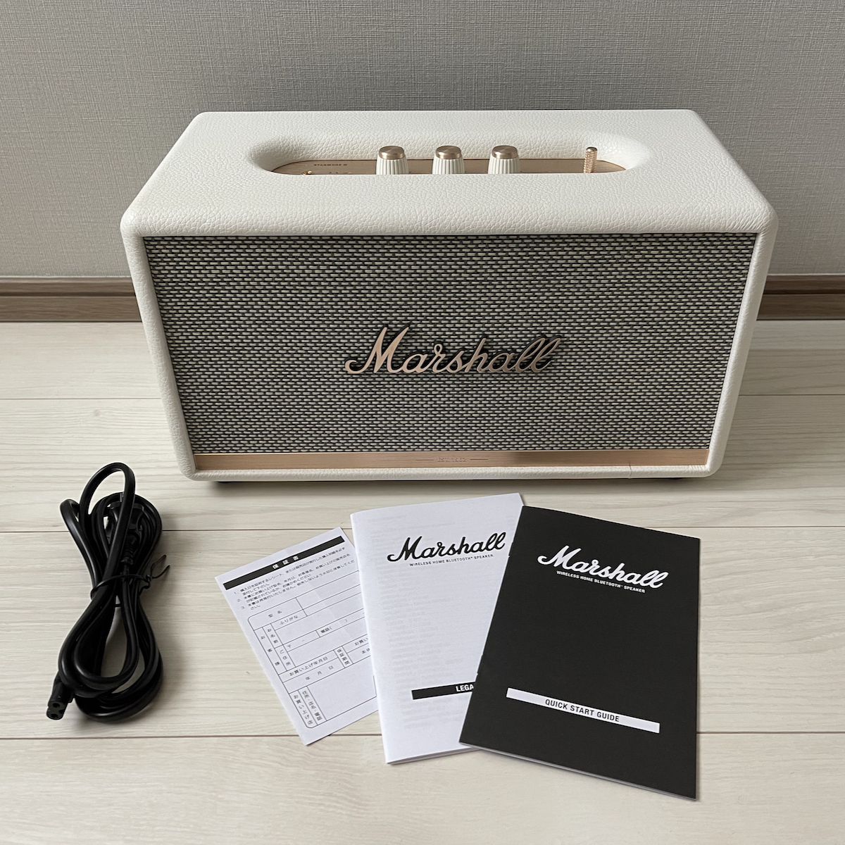 美品Marshall Stanmore II Bluetooth ホワイト元箱 美品Marshall Stanmore II Bluetooth ホワイト元箱 Marshall STANMORE